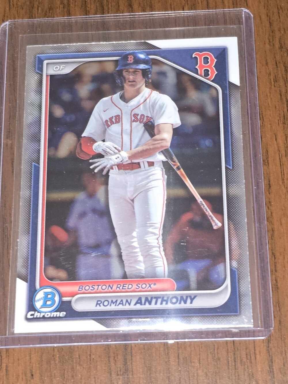 Roman Anthony 2024 Topps Bowman Baseball Prospect Card # BP-22 Boston Red Sox RC